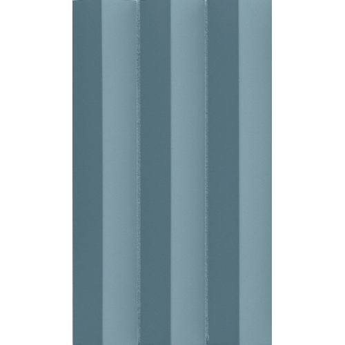 Rombini Triangle Large Blue Matt by Ronan & Erwan Bouroullec 18,6x31,5cm (0,53m² par boite)