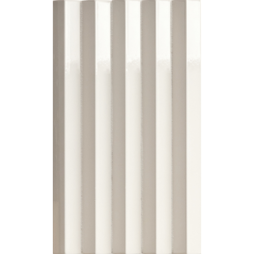 Rombini Triangle Small Blanc Glossy by Ronan & Erwan Bouroullec 18x31,5cm (0,62m² par boite)