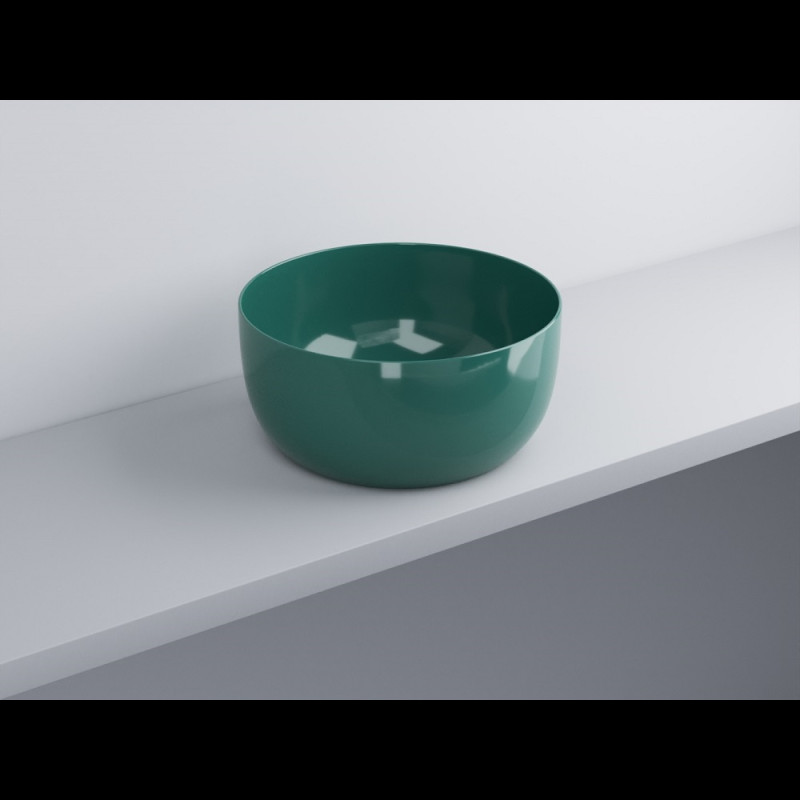 Le Bacinelle Vasque à poser Smeraldo ø45 x 24 h