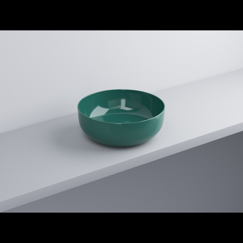 Le Bacinelle ERA Small Vasque à poser Smeraldo ø40 x 15 h