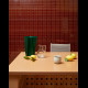 Punto Down Brun Glossy by Ronan & Erwan Bouroullec 21,1x31,5cm (0,79m² par boite)